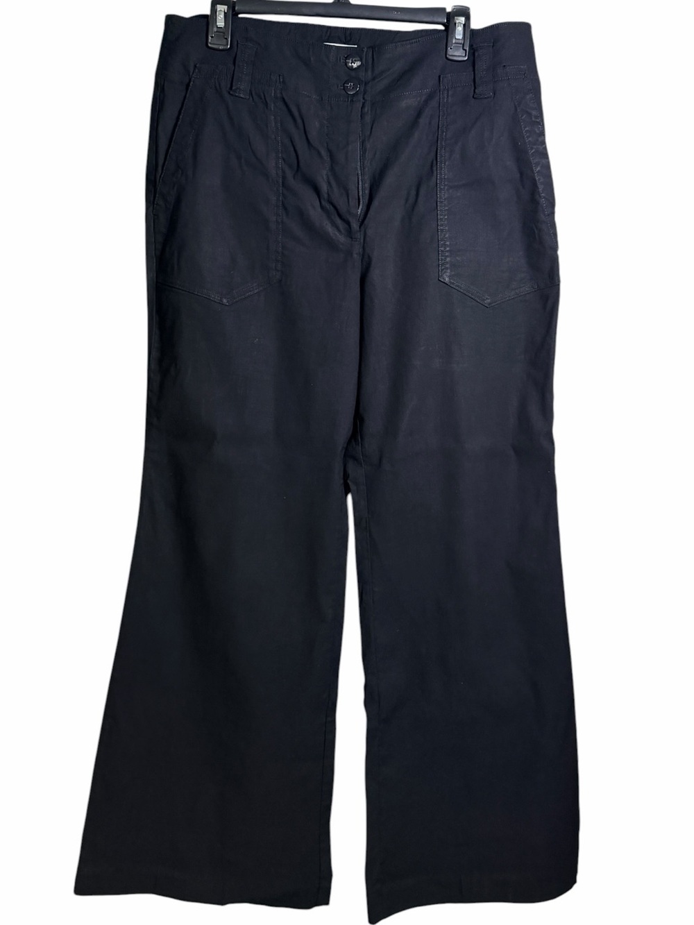 Anthropologie Maeve The Naomi Wide Leg Black Pants US 16 - Picture 6 of 6
